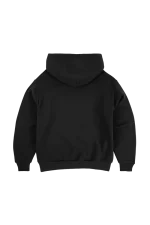 Syna World Black Full Zip Hoodie Grey Logo